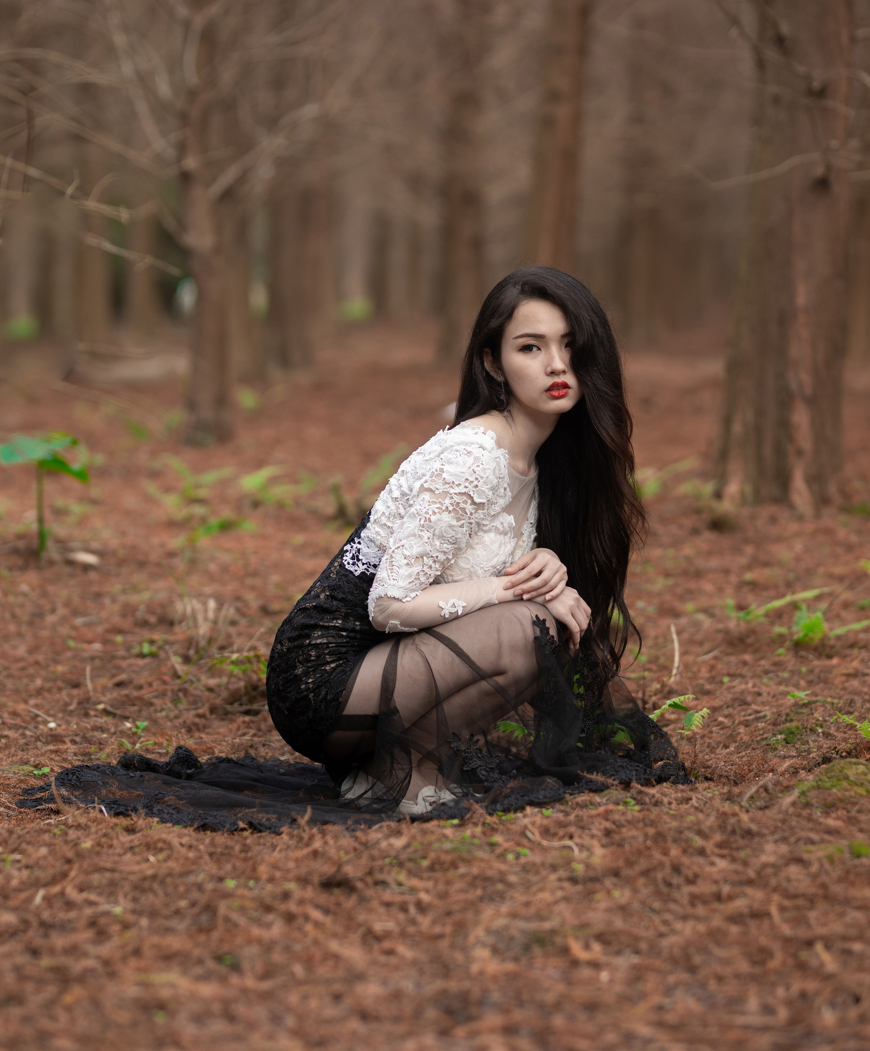 沈秋國作品  邻家女孩杨宓凌